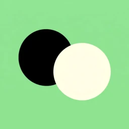模样围棋 Omoyo - 对弈 - 死活题 - 围棋 AI 图标